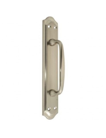 MANILLON PLACA 256MM. NIQUEL SATINADO 2027