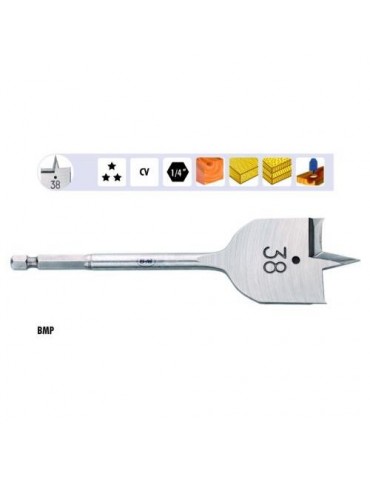 BROCA PLANA P/MADERA Ø 28