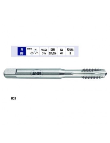 MACHO DIN371 F/B HSS-E M5X0,80