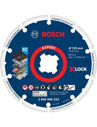 LOTE DE DISCOS DE 115MM EXPERT DIAMOND METAL WHEEL