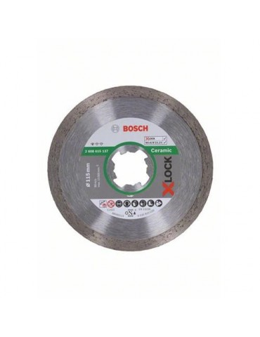 DISCO DIAMANTE X-LOCK STANDARD CERAMICA 115MM