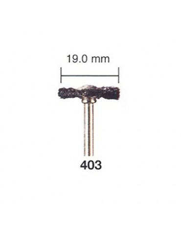 CEPILLO CERDA 19,2 MM. VASTAGO 3,2 MPX2 403