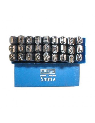 ABECEDARIO GOLPE 6 MM. 57-045