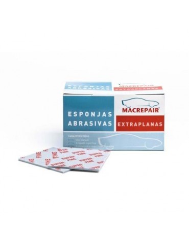 ESPONJA ABRASIVA EXTRA PLANA GRANO-FINO 10663