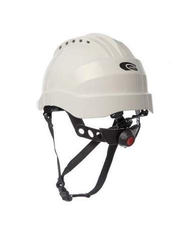 CASCO P/TRABAJOS EN ALTURA.BCO. CURRO-V-BARBUQUEJO