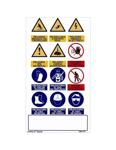 CARTEL PVC 50X90 COMBINADO