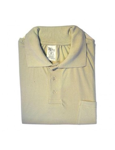 POLO GRANITO TECMAN CON BOLSILLO BEIGE XXXL