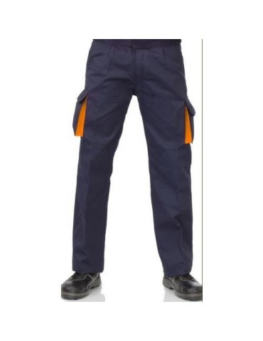 PANTALON ALGODON CARGO MARINO 42 PRGA36AM