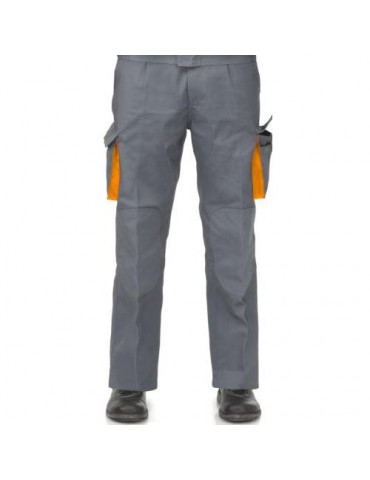 PANTALON ALGODON CARGO GRIS 42 PRGA36GR