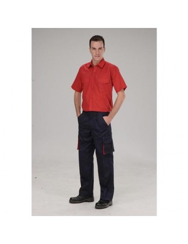 PANTALON REFORZADO CARGO AZUL TALLA 38