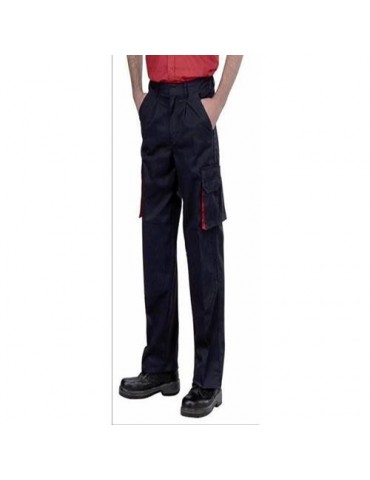 PANTALON REFORZADO CARGO AZUL TALLA 60
