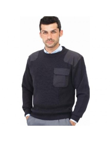 JERSEY CUELLO REDONDO BOLSILLO/REFUERZO XL