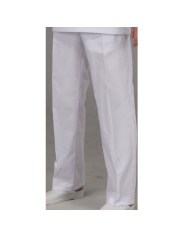 PANTALON GOMA SIN CREMALLERA BLANCO PSU99-10